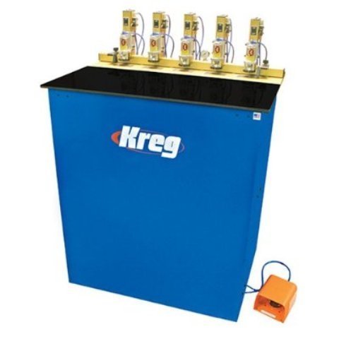 Kreg DK5100 3/4 hp 5-spindle pneumatic pocket hole jig