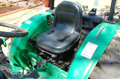 Montana tractor 2740 w/bx blade-bush hog-loader-trailer