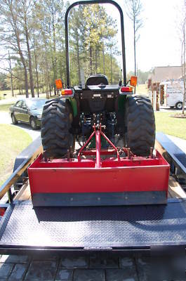 Montana tractor 2740 w/bx blade-bush hog-loader-trailer
