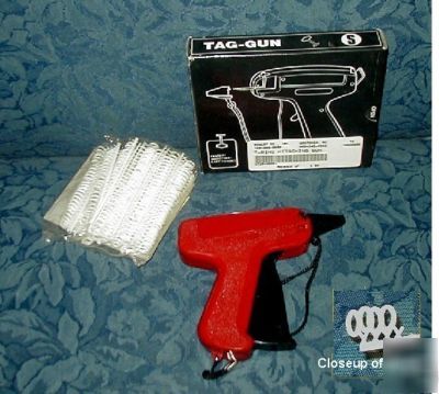 Rowley t-ring attaching gun + pkg. of t-rings
