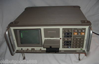 Siecor M50 optical time domain reflectometer in a case
