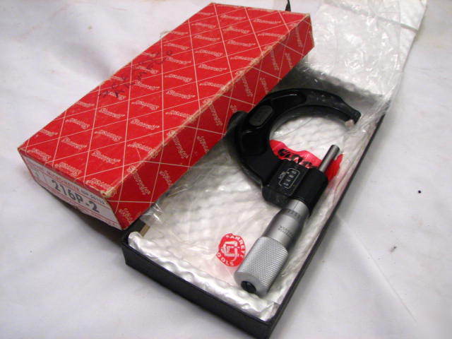 Starrett 216/216P-2 machinist digital micrometer tool b