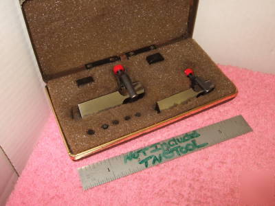 V-block wee vee set faith tool co.machinist toolmaker 