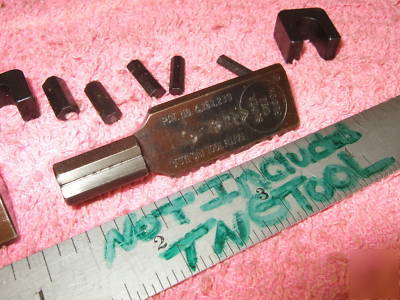 V-block wee vee set faith tool co.machinist toolmaker 