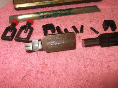 V-block wee vee set faith tool co.machinist toolmaker 