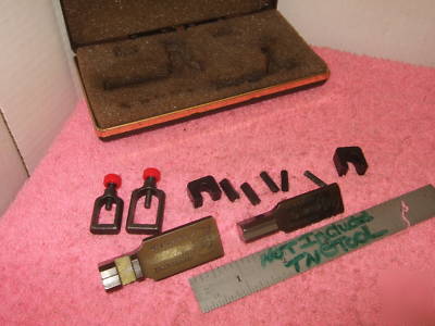 V-block wee vee set faith tool co.machinist toolmaker 