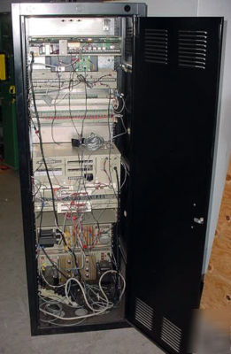 Rauland telecenter iv communication system in rack