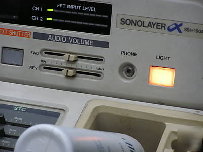 Toshiba sonolayer ssh-160 diagnostic ultrasound 