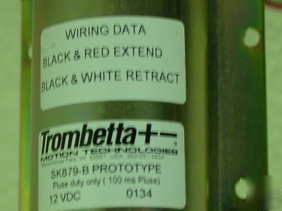 Trombetta 12V solenoid