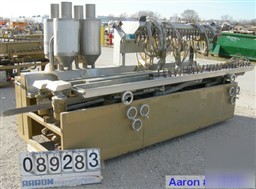 Used: royal machine dual lane vacuum calibration table,