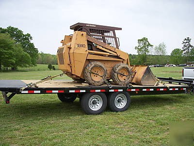 New 14K tilt equip skid steer gooseneck dozer trailer