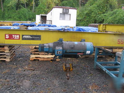 5-ton demag bridge crane 