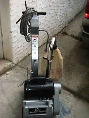 Clarke american sanders ez-8 floor drum sander nice.