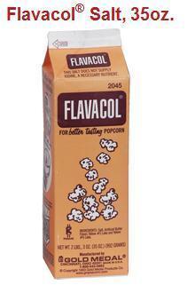 Flavacol popcorn seasoning salt - 35 oz