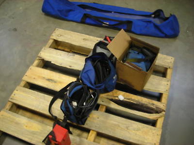 Leica surveying system, tripods, frequency receivers