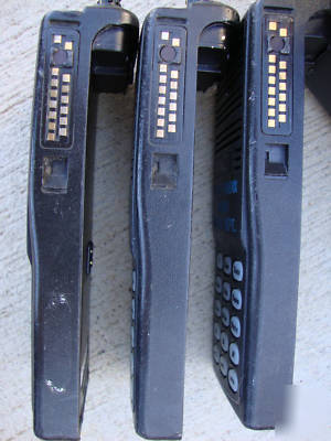 Motorola HT1000 uhf 450-512 mhz 2 ch dtmf keypad lot 6