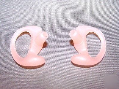 New 2X earpiece earmold ear lobe for acoustic coil tube 