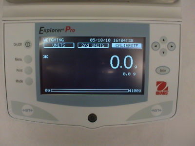 Ohaus explorer pro EP4101 lab scale balance excellent 