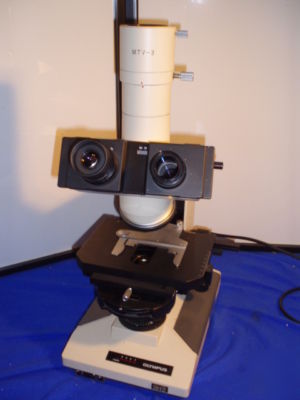 Olympus trinoc bh-2/ bhtu microscope phase contrast