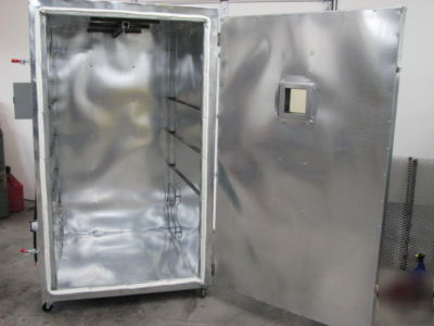 Powder coat coating oven and booth combo package deal