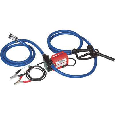 Tuthill diesel fuel transfer pump w hoses 12V 10 gpm