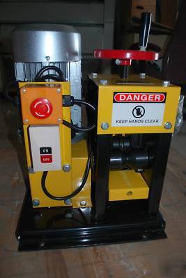 Used ml-2 heavy duty cable/wire stripper 2HP motor 