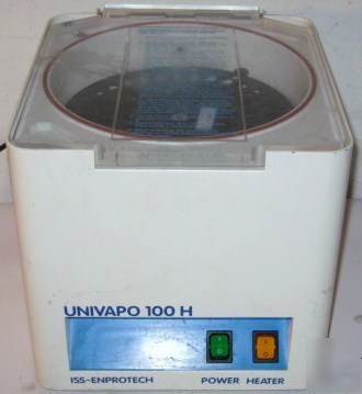 Uniequip univapo 100 h 100H vacuum concentrator w/rotor