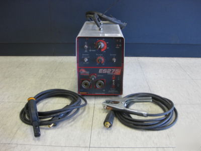 Used red-d-arc/lincoln es 275I welder runs on 230 volt