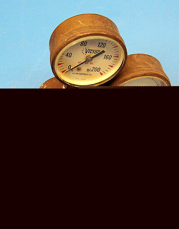 Victor equipment co. SR11 inert gas regulator w/gauge