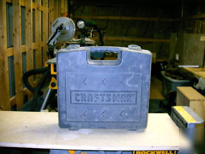 18V craftsman cordless drill/driver charger bat. case