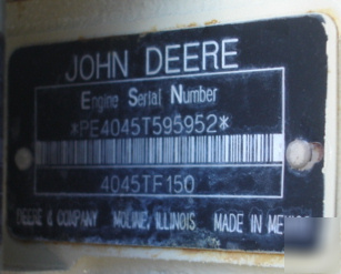 55KW kohler / john deere diesel generator - mfg. 2006