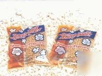 8OZ white popcorn machine portion packs case of 24 