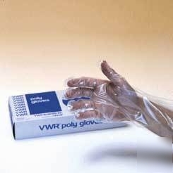 Atlantis plastics polyethylene disposable gloves 2GELB
