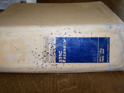 Caterpillar shop service manual 235C excavator