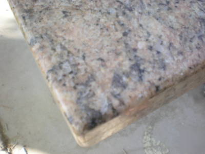 Granite countertop/slab with finished edges over 8 foot