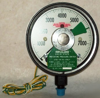 Helicoid 4-1/2 8000 psi pressure switch F3C1K1A3AG000
