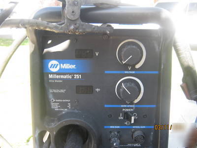 Miller welder millermatic 251 ( exellent condition )