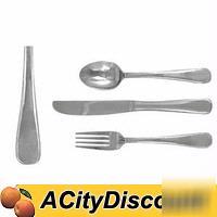 18 dz update duke chrome dinner fork flatware