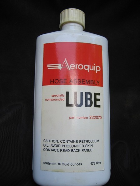 Aeroquip hose assemby specially compounded lube 16 oz. 