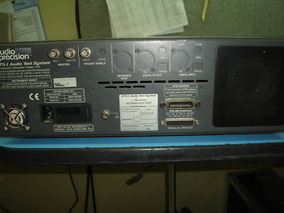 Audio precision ats-1 access analog audio analyser