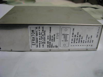 Efratom lpro-101 rubidium 10MHZ frequency standard