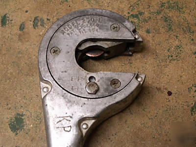 Glenmar kelly kutter 250-1 rotating pipe cutter clean 