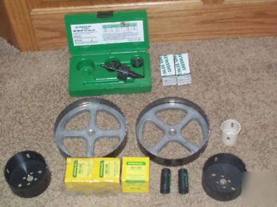 Greenlee hole making assortment