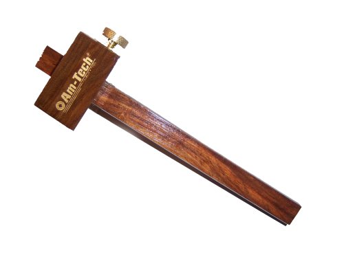 Hard polished wood marking gauge brass screw hardened