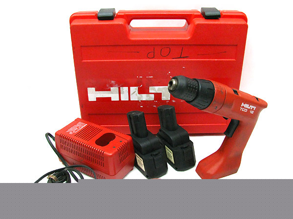 Hilti tcd-12 12V cordless compact drill + batt/charger