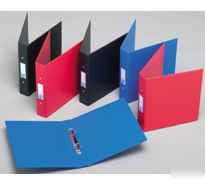 New emgee pvc ring binder - A4 25MM x white 10 