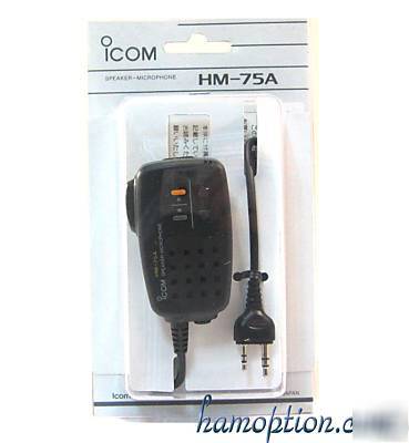 New icom hm-75A sp/mic -ic-T41A ic-T3H ic-W21 ic-W32A 