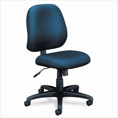 Hon VL625 series mid-back task chair navy fabric