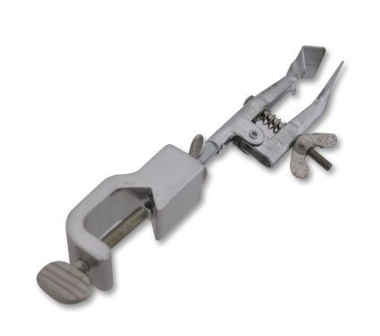 New lot of 100 buret clamps v-jaw 6.5'' coated 6.5'' 