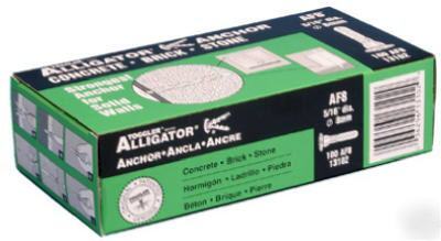 Toggler alligator 100 pk 5/16